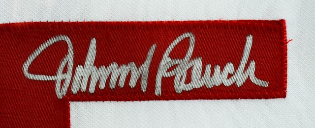 Johnny Bench Signed Jersey  COA