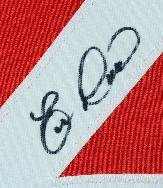 Eric Davis Signed Jersey  COA