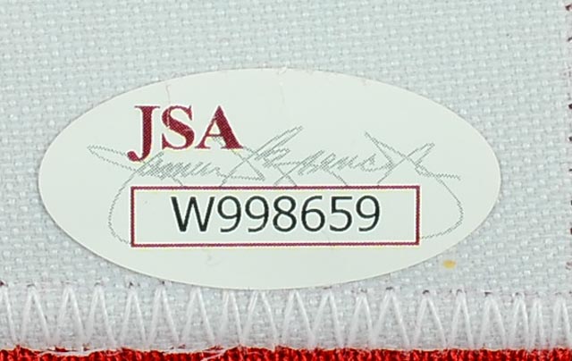 Eric Davis Signed Jersey  COA