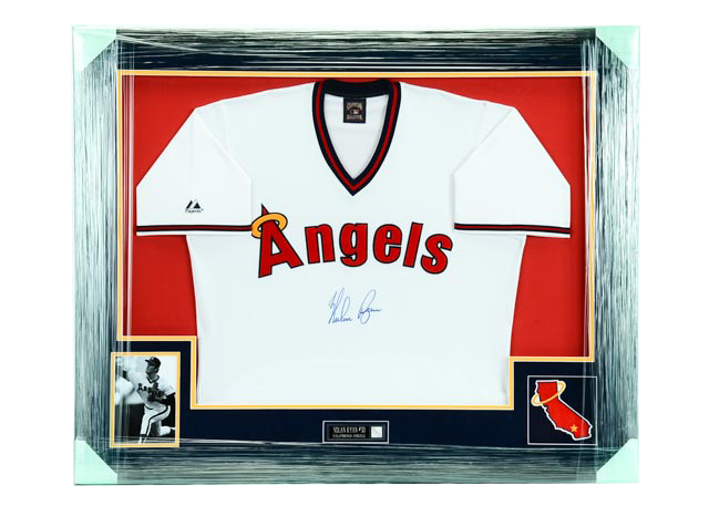 Nolan Ryan Signed Jersey  COA