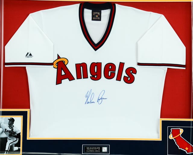 Nolan Ryan Signed Jersey  COA