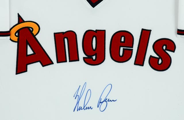 Nolan Ryan Signed Jersey  COA