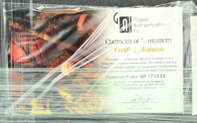 Nolan Ryan Signed Jersey  COA