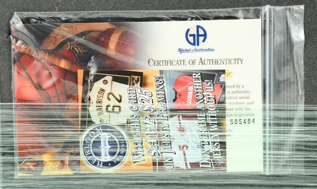 Joey Votto Framed Signed Jersey  COA