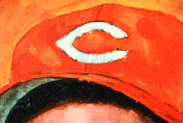 Johnny Bench Painting