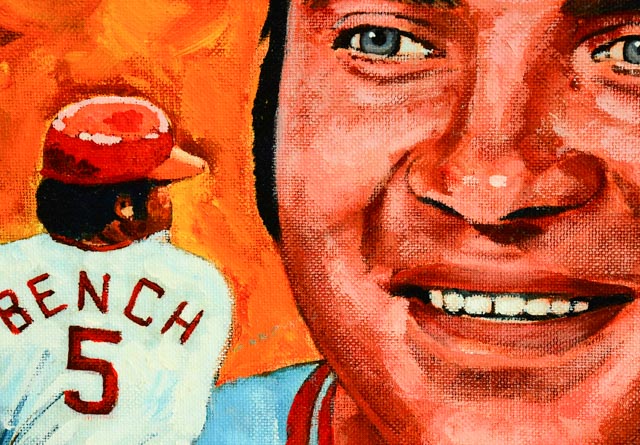 Johnny Bench Painting