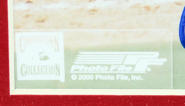 Niekro and Rose Signed 44 Hit Streak Display