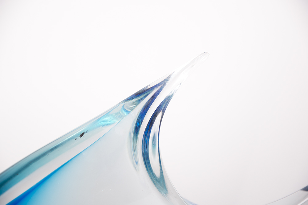 Art Glass Fish Sculptures