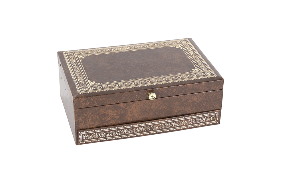 Vintage Triple Tiered Jewelry Box