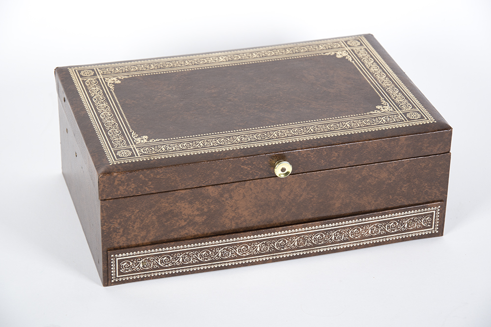 Vintage Triple Tiered Jewelry Box