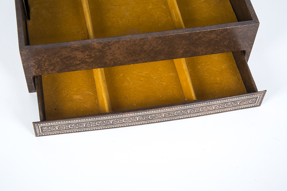 Vintage Triple Tiered Jewelry Box