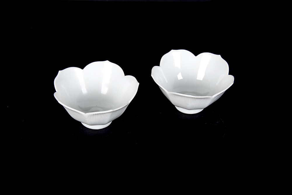 Small Ceramic Lotus Bowls