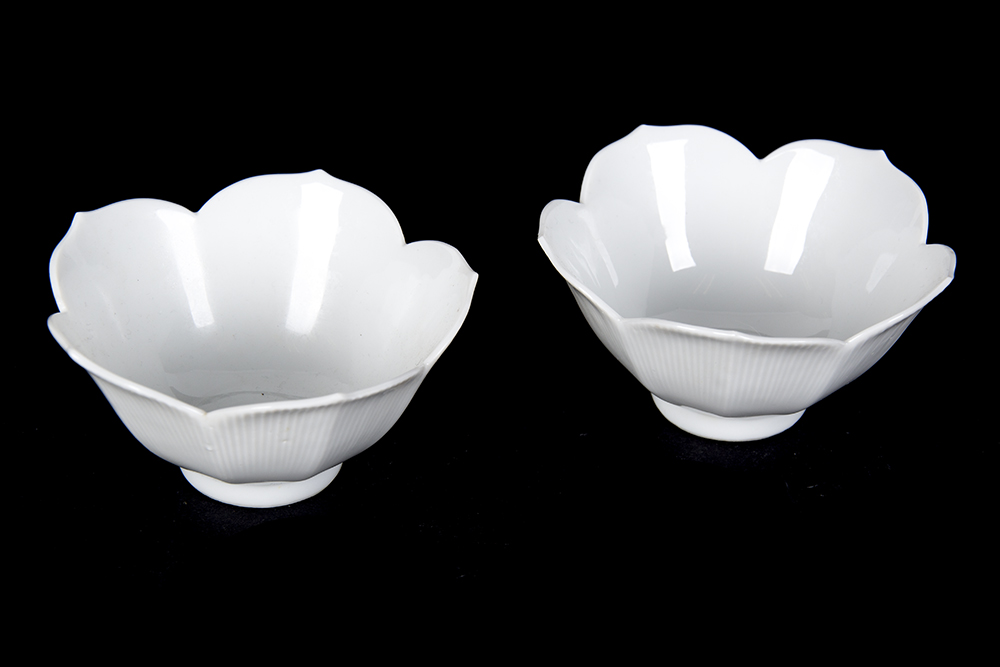 Small Ceramic Lotus Bowls