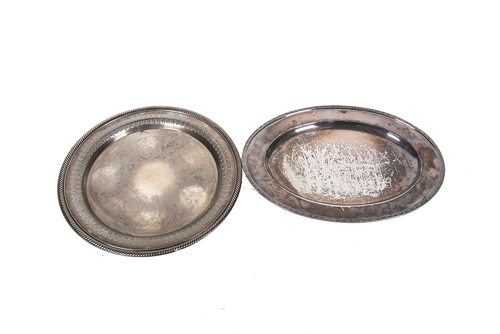 Vintage Silver Plated Trays