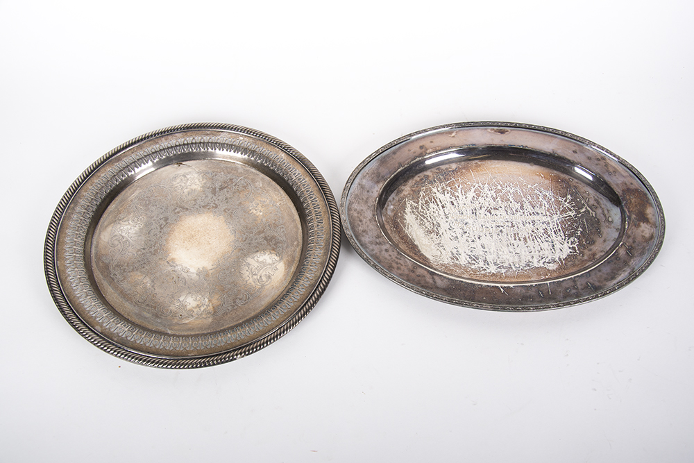 Vintage Silver Plated Trays