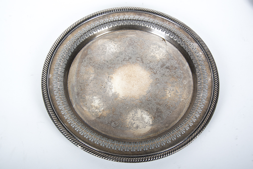 Vintage Silver Plated Trays