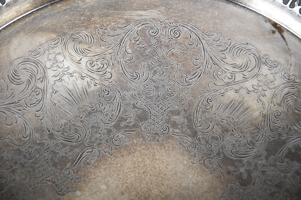 Vintage Silver Plated Trays