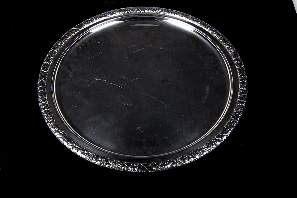 Silver Plate Serving Tray