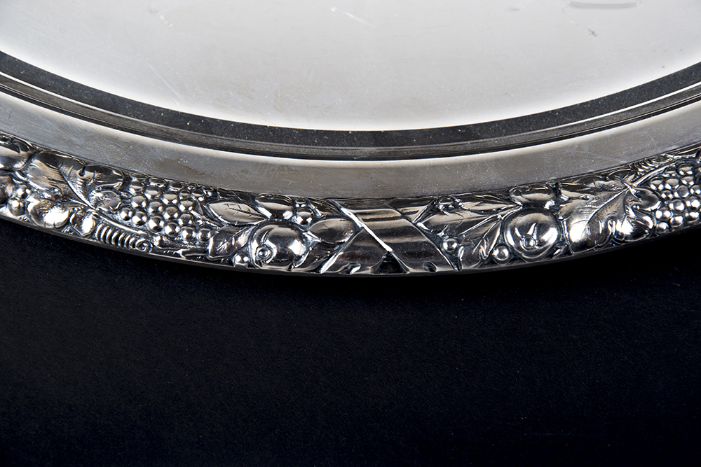 Silver Plate Serving Tray