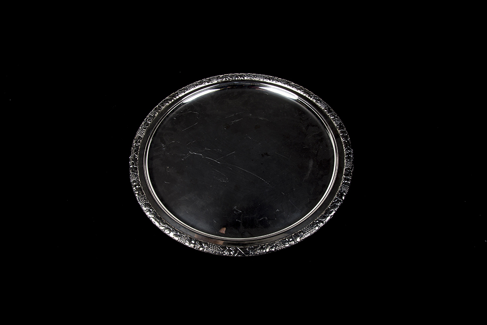 Silver Plate Serving Tray
