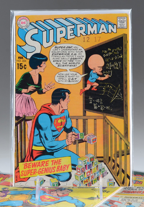 Collection of Vintage Superman Comic Books