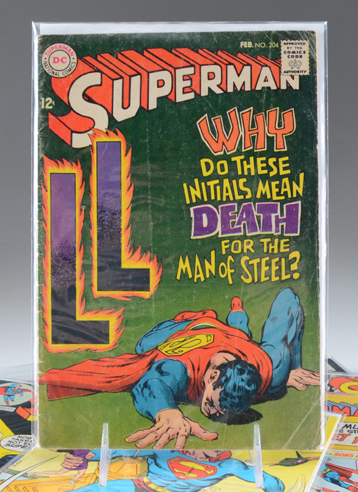 Collection of Vintage Superman Comic Books
