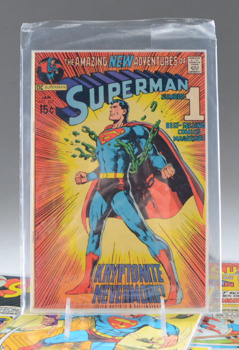 Collection of Vintage Superman Comic Books