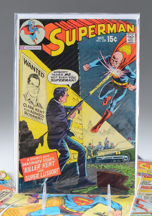 Collection of Vintage Superman Comic Books