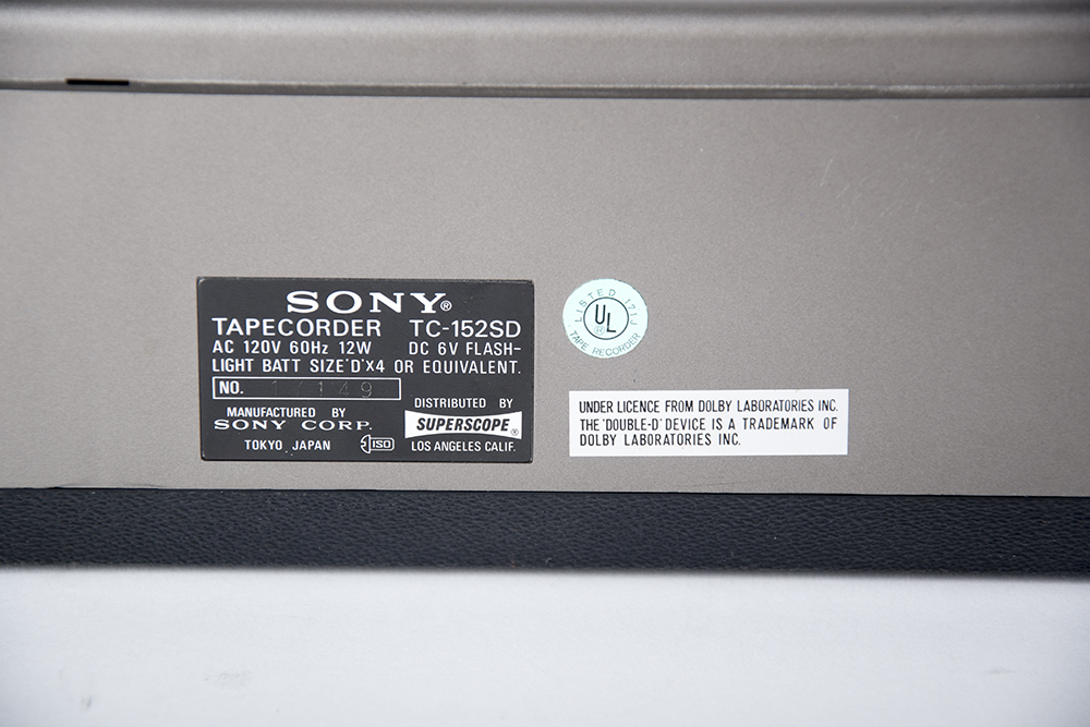 Sony Stereo Cassette-Corder