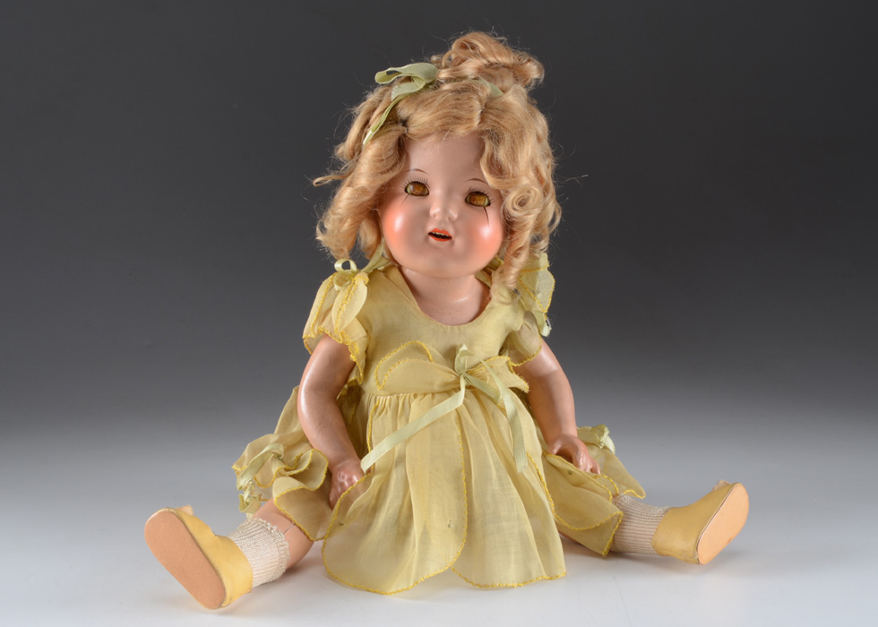 Vintage Shirley Temple Style Doll