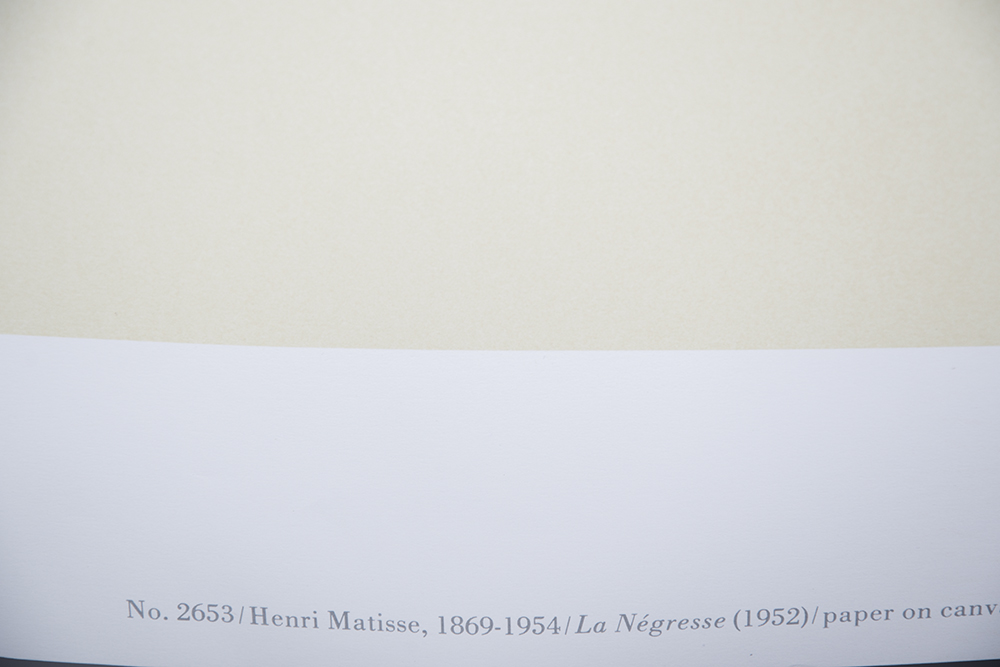 Matisse "La Negresse" Poster