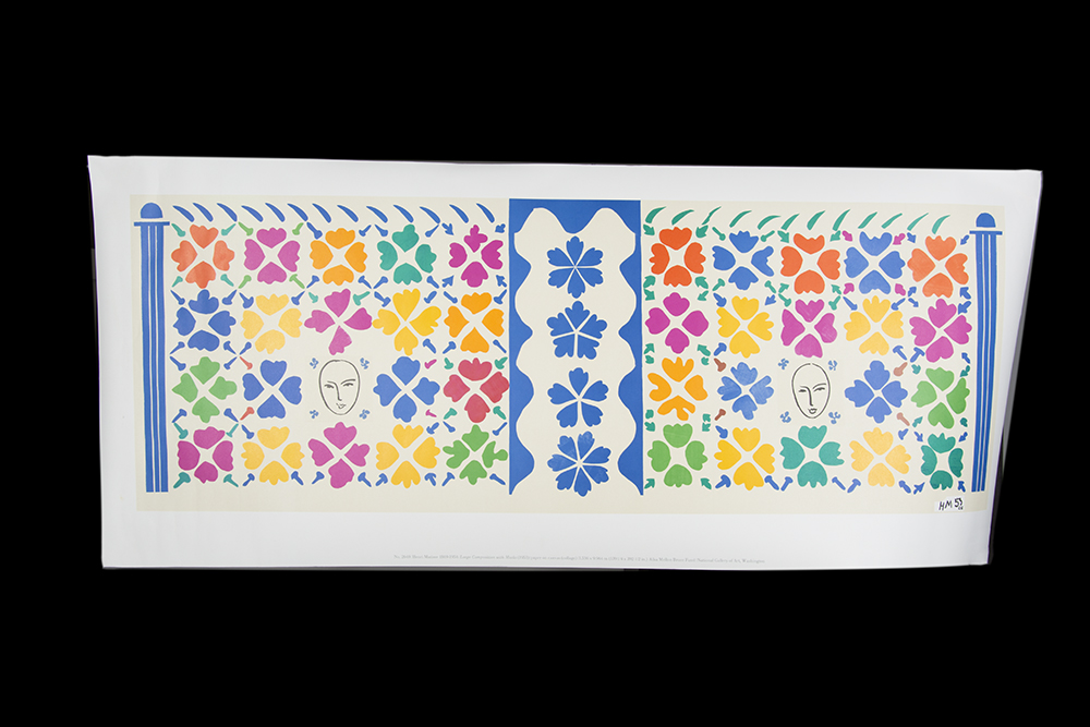 Matisse "Large Composition with Masks" Poster