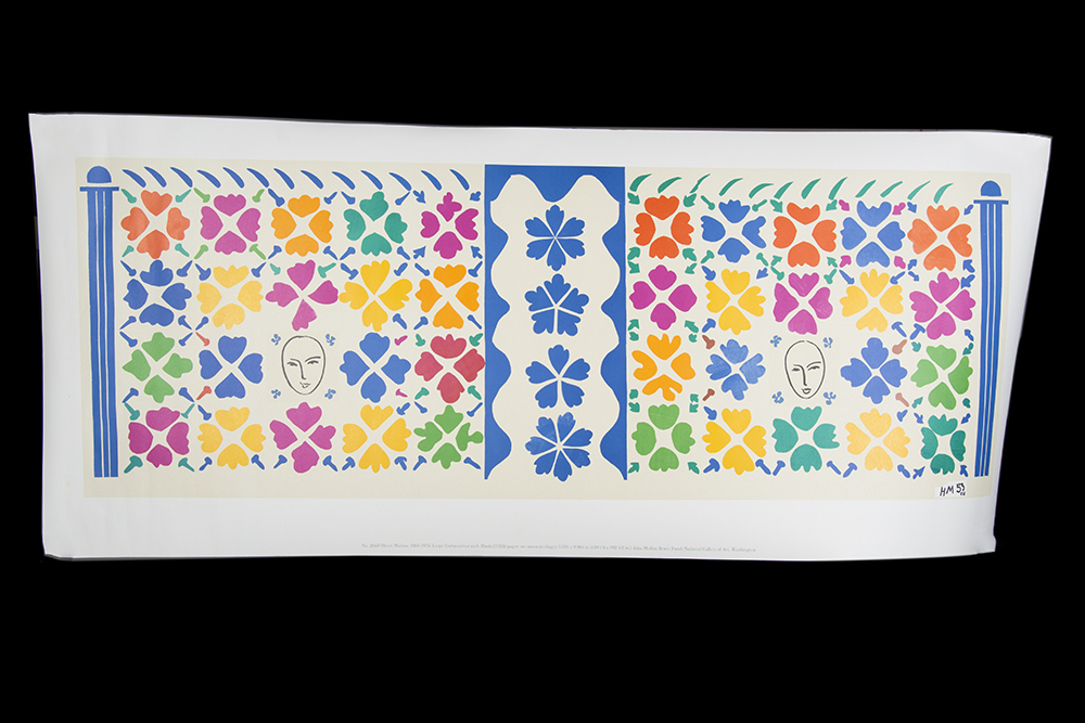 Matisse "Large Composition with Masks" Poster