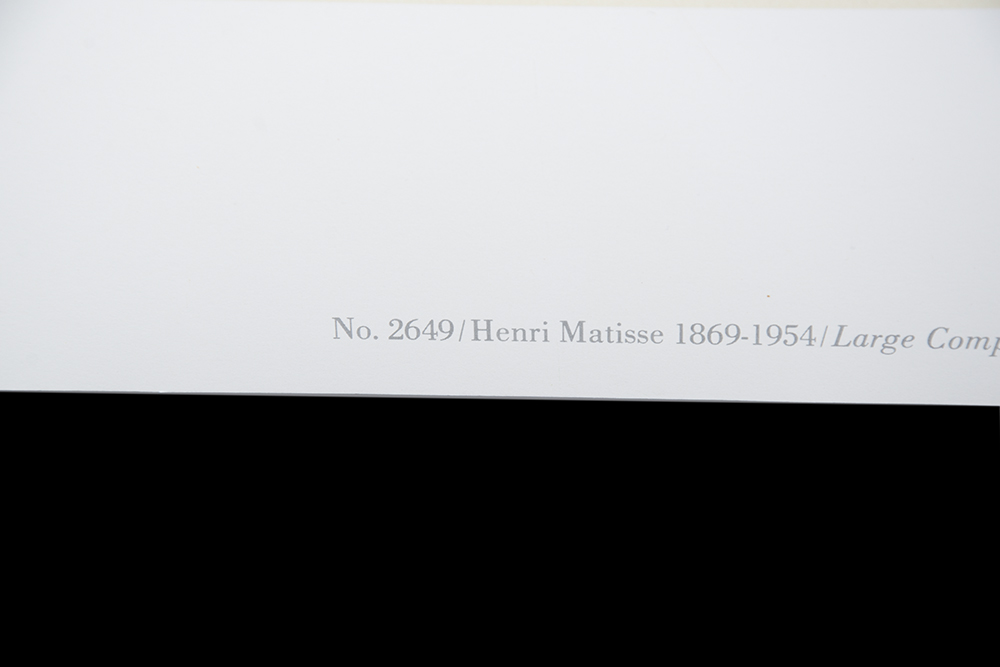 Matisse "Large Composition with Masks" Poster