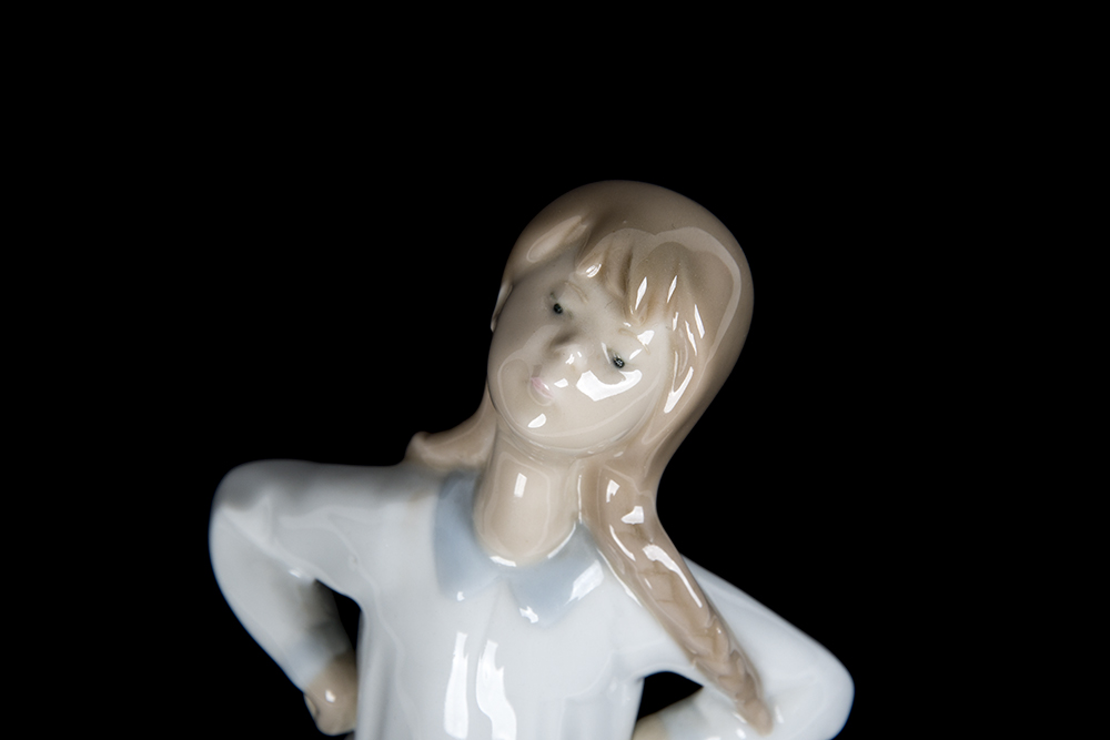 Lladró "Girl with Hands Akimbo" Figurine