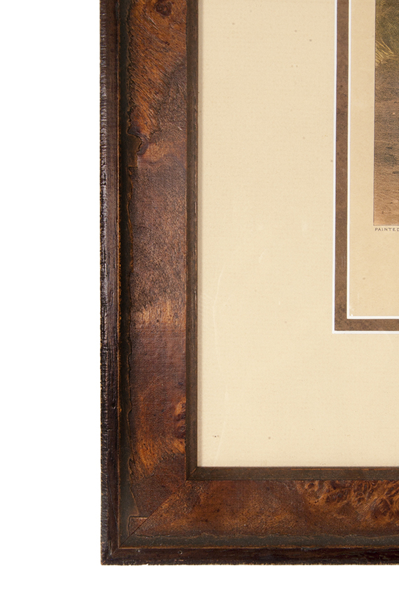 Halftone Equestrian Print "Portrait Of Henry Oldaker"