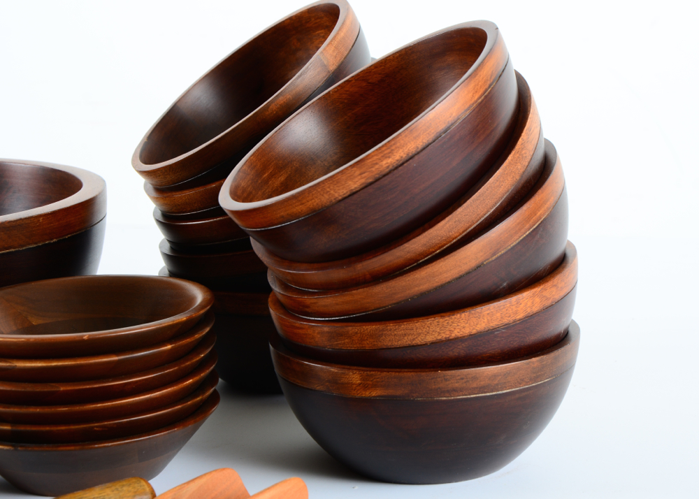 Wooden Kitchen and Decorative Items