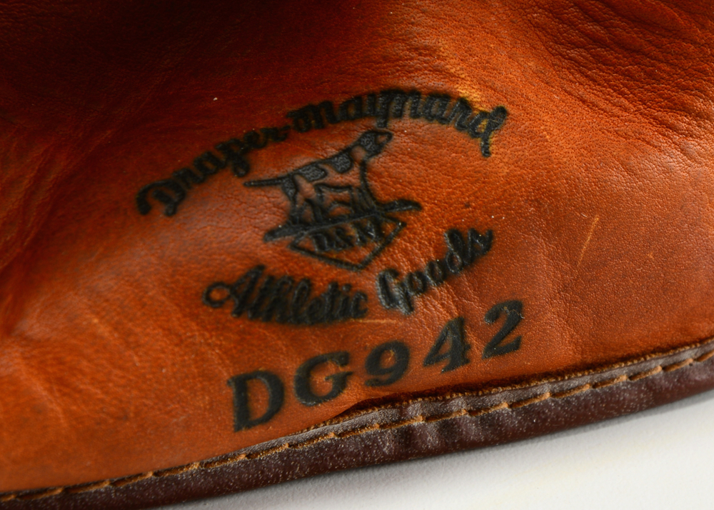 1948 Reds Signed Book with Gus Bell Glove