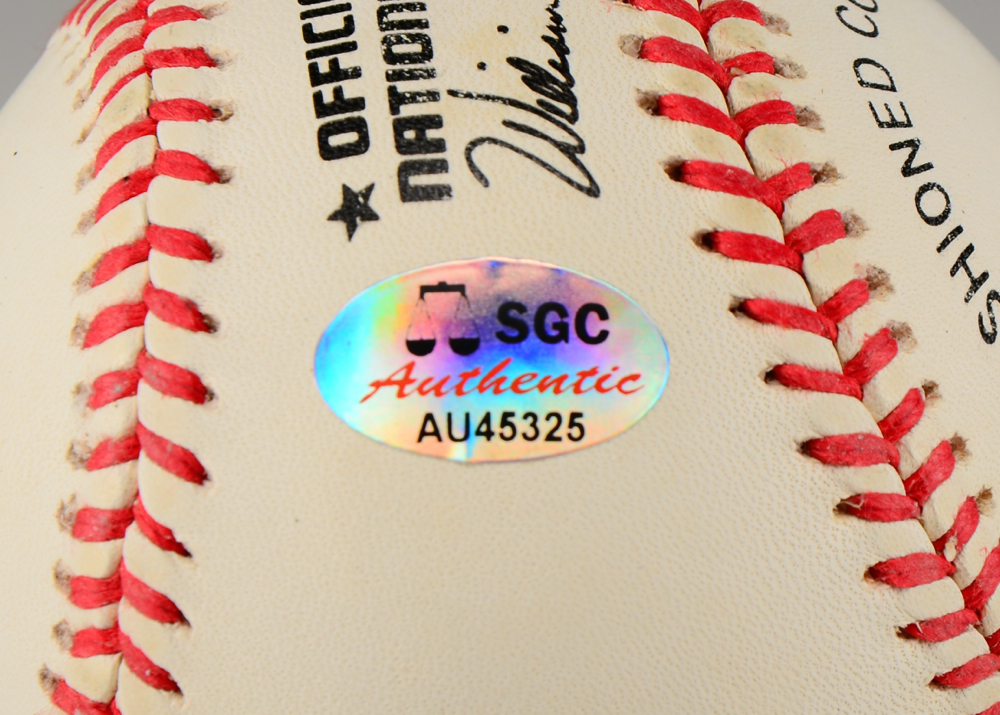 Sandy Koufax Signed Baseball  COA