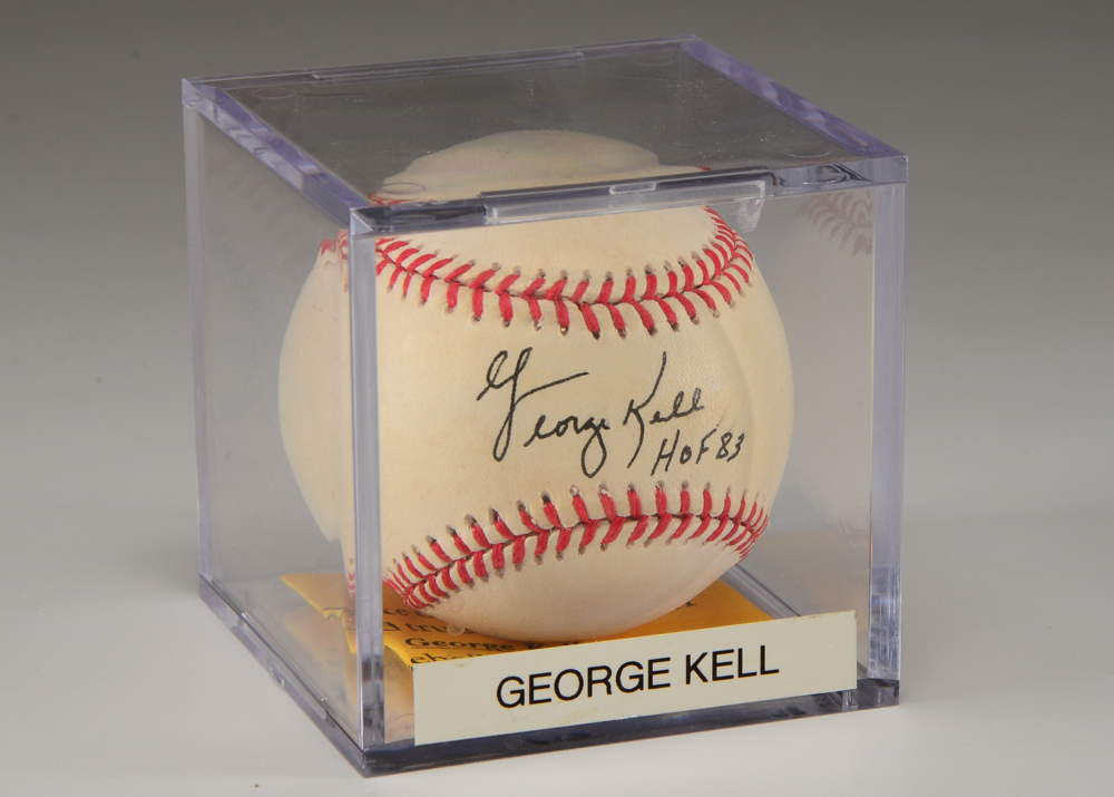 George Kell Signed Baseball