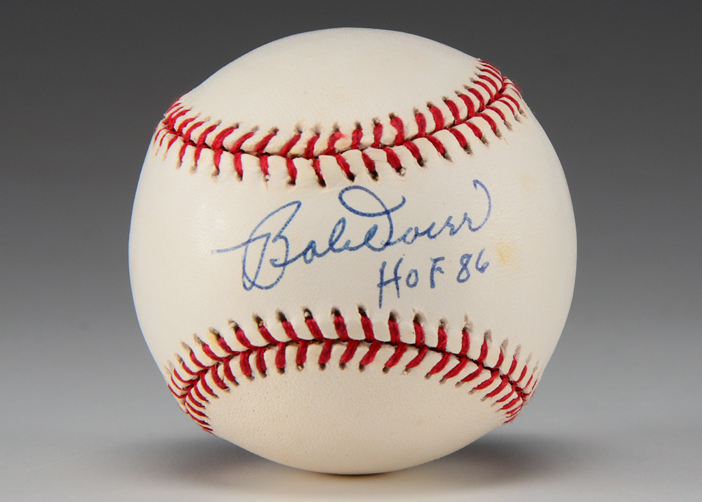 Bobby Doerr Signed Baseball  COA