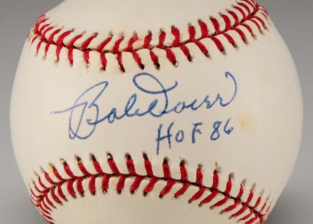 Bobby Doerr Signed Baseball  COA
