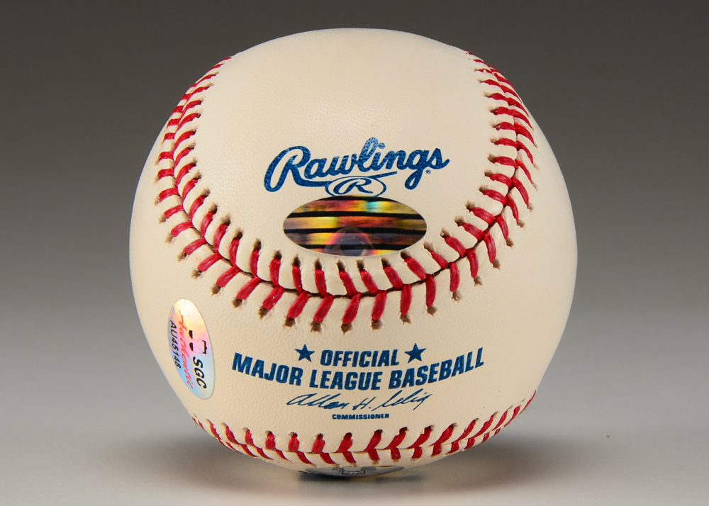 Gary Carter Signed Baseball  COA