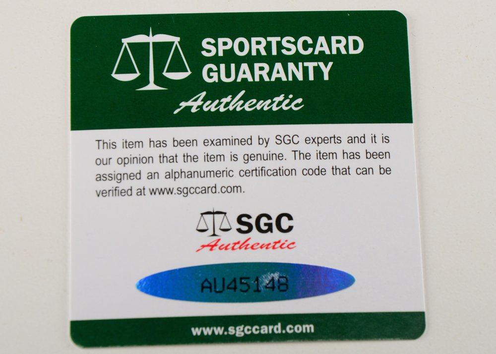 Gary Carter Signed Baseball  COA