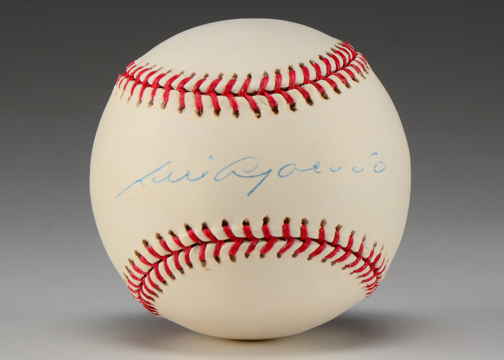 Luis Aparicio Signed Baseball  COA