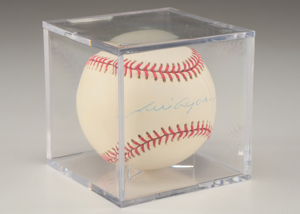 Luis Aparicio Signed Baseball  COA