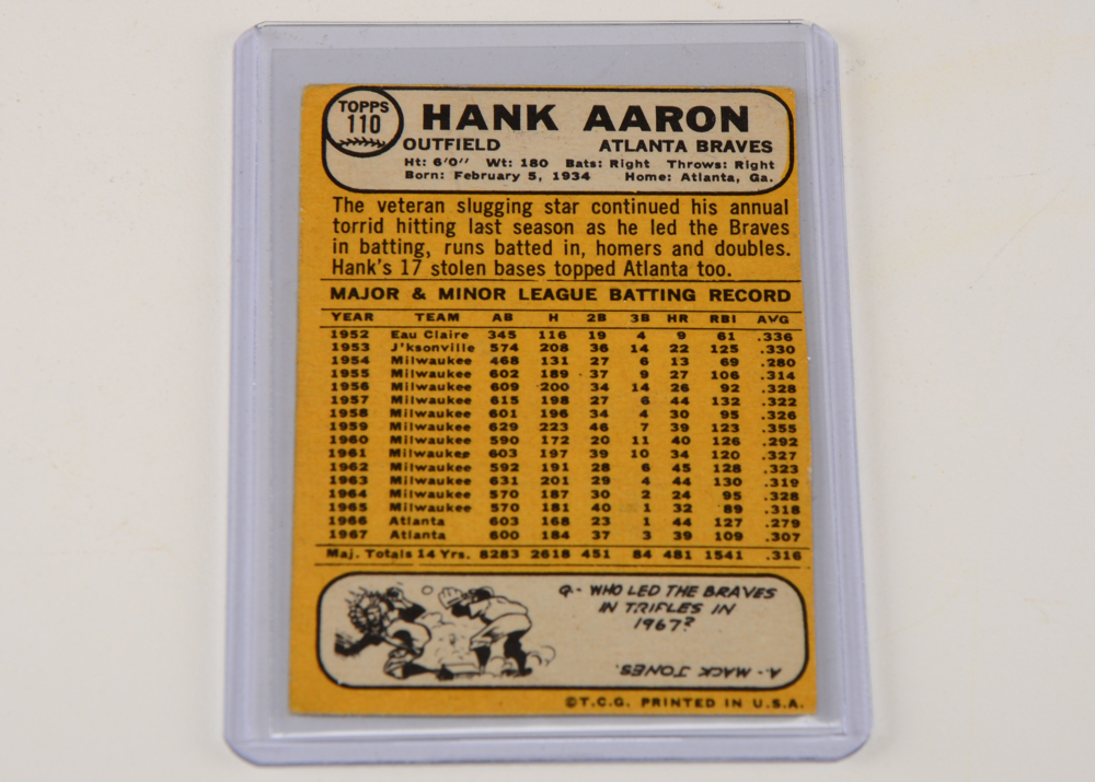 Near Set Of 1968 Topps Baseball Cards