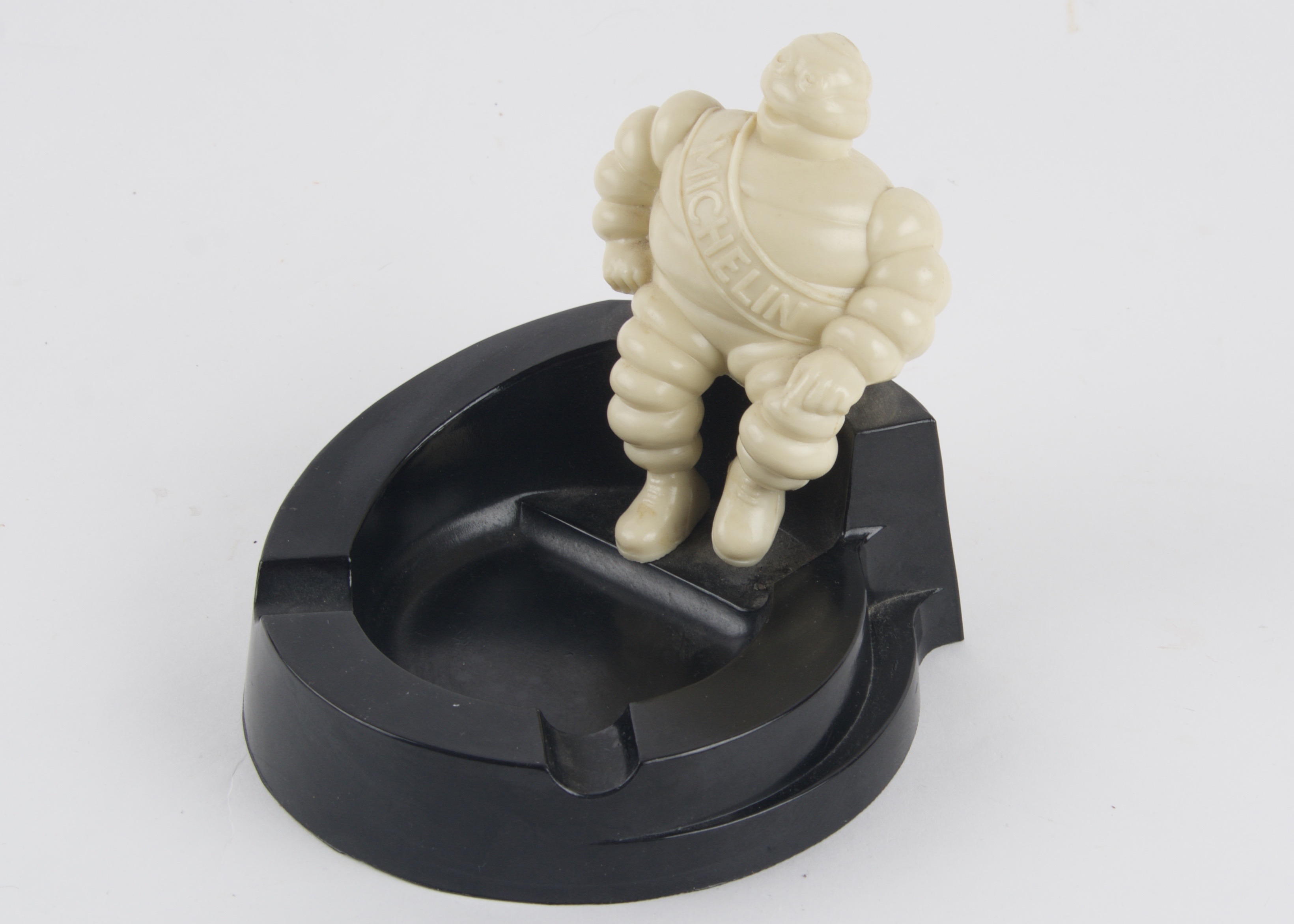Vintage Bakelite Michelin Man Ash Receiver