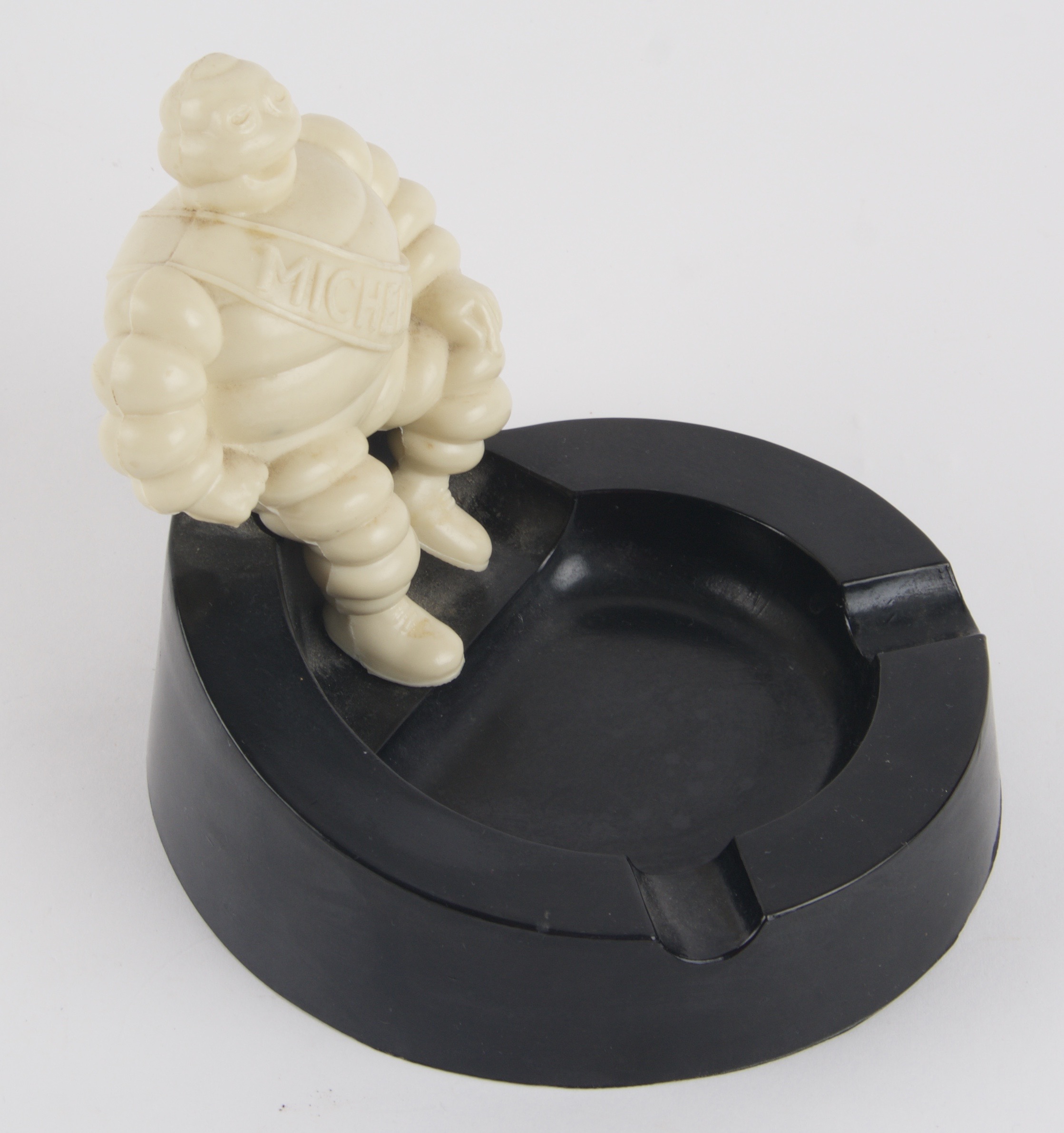 Vintage Bakelite Michelin Man Ash Receiver