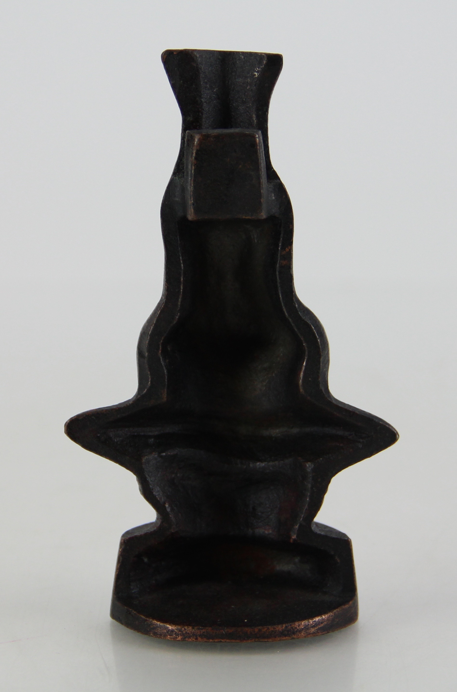 Folk Art by Bryan McNutt and Bronze Glasses Holder Art